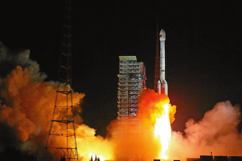 中国北斗步入全球组网新时代 我国“一箭双星”成功发射北斗三号卫星