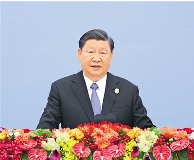 习近平出席第三届“一带一路”国际合作高峰论坛开幕式并发表主旨演讲